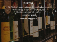 kastas.ch Webseite Vorschau