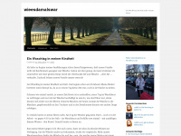 wieesdamalswar.wordpress.com Webseite Vorschau