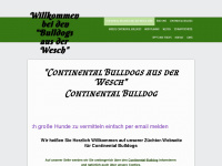 bulldogs-aus-der-wesch.de Webseite Vorschau