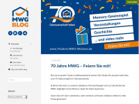 mwg-blog.de Webseite Vorschau