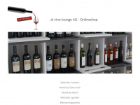 al-vino-lounge.ch Webseite Vorschau