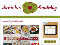 danielas-foodblog.de Webseite Vorschau