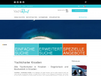 yacht-rent.de Webseite Vorschau