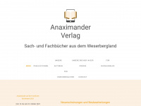 anaximander-verlag.de