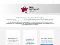 self-checkout-initiative.de Webseite Vorschau
