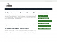e-zigarette-tipps.de Webseite Vorschau
