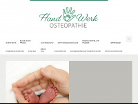 handwerk-osteopathie.com Webseite Vorschau