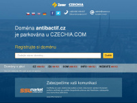 antibactif.cz Webseite Vorschau