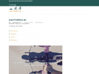 meintriathlon.de Webseite Vorschau