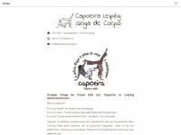 capoeira-leipzig.de Webseite Vorschau