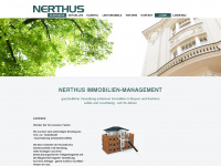 nerthus-management.com Webseite Vorschau