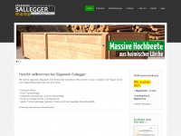 sallegger-holz.at Webseite Vorschau