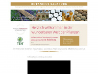 botanicus-salzburg.at Webseite Vorschau