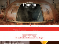 roman.be Webseite Vorschau