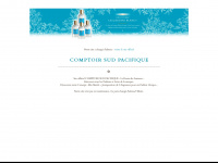 comptoir-sudpacifique.com Webseite Vorschau