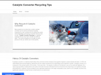 catalyticconverterrecyclingexpert.weebly.com Webseite Vorschau