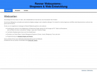 renner-websystems.de Webseite Vorschau