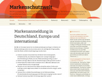markenschutzwelt.de Webseite Vorschau