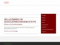 schuelerwohnheim-steyr.com Webseite Vorschau