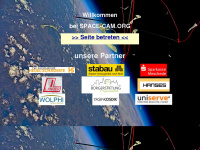 space-cam.org Webseite Vorschau