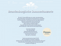 brandenburgische-sommerkonzerte.org Webseite Vorschau