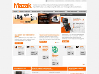 mazakeu.be Webseite Vorschau