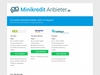 minikredit-anbieter.de Webseite Vorschau