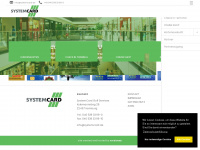 systemcard.com Webseite Vorschau