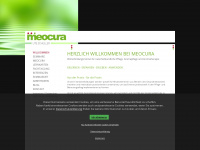 meocura.de Webseite Vorschau