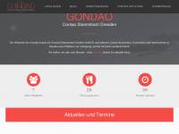 gondao.de Webseite Vorschau