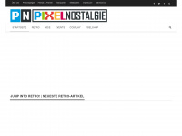 pixelnostalgie.de Webseite Vorschau