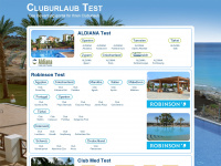 cluburlaub-test.de Webseite Vorschau