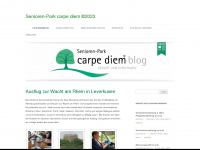 carpediemblog.de Webseite Vorschau