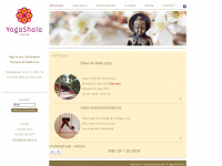 yoga-shala.at Webseite Vorschau