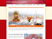 rigdzindharma.org Webseite Vorschau