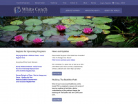 white-conch.org Webseite Vorschau