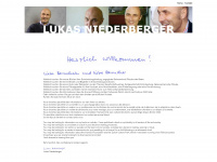 lukasniederberger.ch Webseite Vorschau