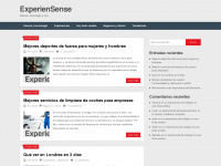 experiensense.com Webseite Vorschau