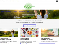 yogalight-zentrum.de Webseite Vorschau