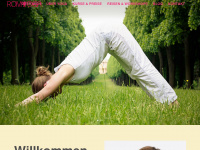 romy-yoga.com Webseite Vorschau