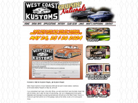 westcoastkustoms.com Webseite Vorschau