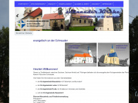 schnauder-kirche.de Webseite Vorschau