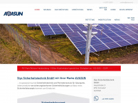 avasun.net Webseite Vorschau