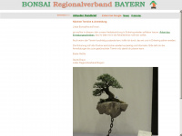 bonsai-bayern.de Webseite Vorschau