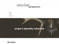 sander-propworx.de Webseite Vorschau