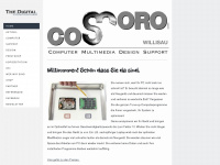 cosmoro.ch Webseite Vorschau