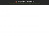 sessellift-lilienfeld.at Webseite Vorschau