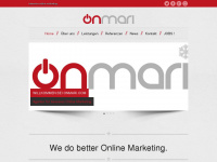 onmari.com Webseite Vorschau