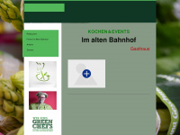 kochenundevents.de Webseite Vorschau