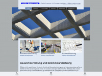 iq-beton.de Webseite Vorschau